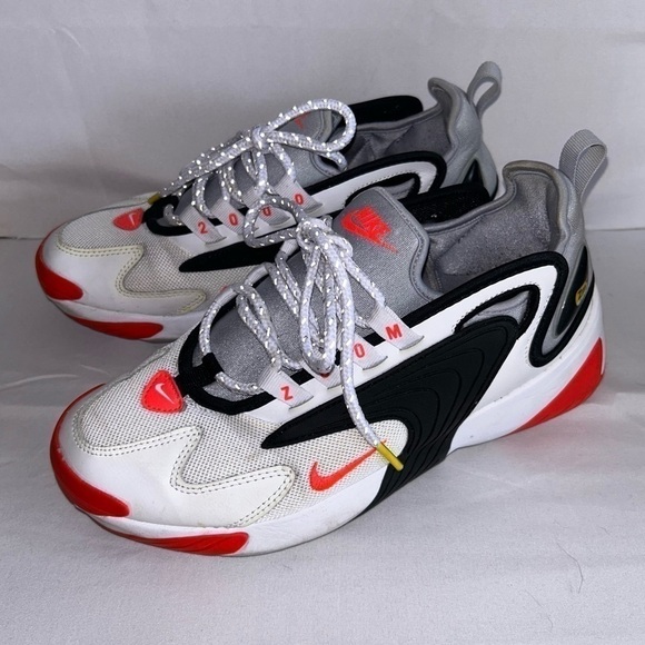Nike Sneakers Air Zoom 2000 2K Low Cut Basketball Pull On Shoes A00269-105 - Picture 2 of 10